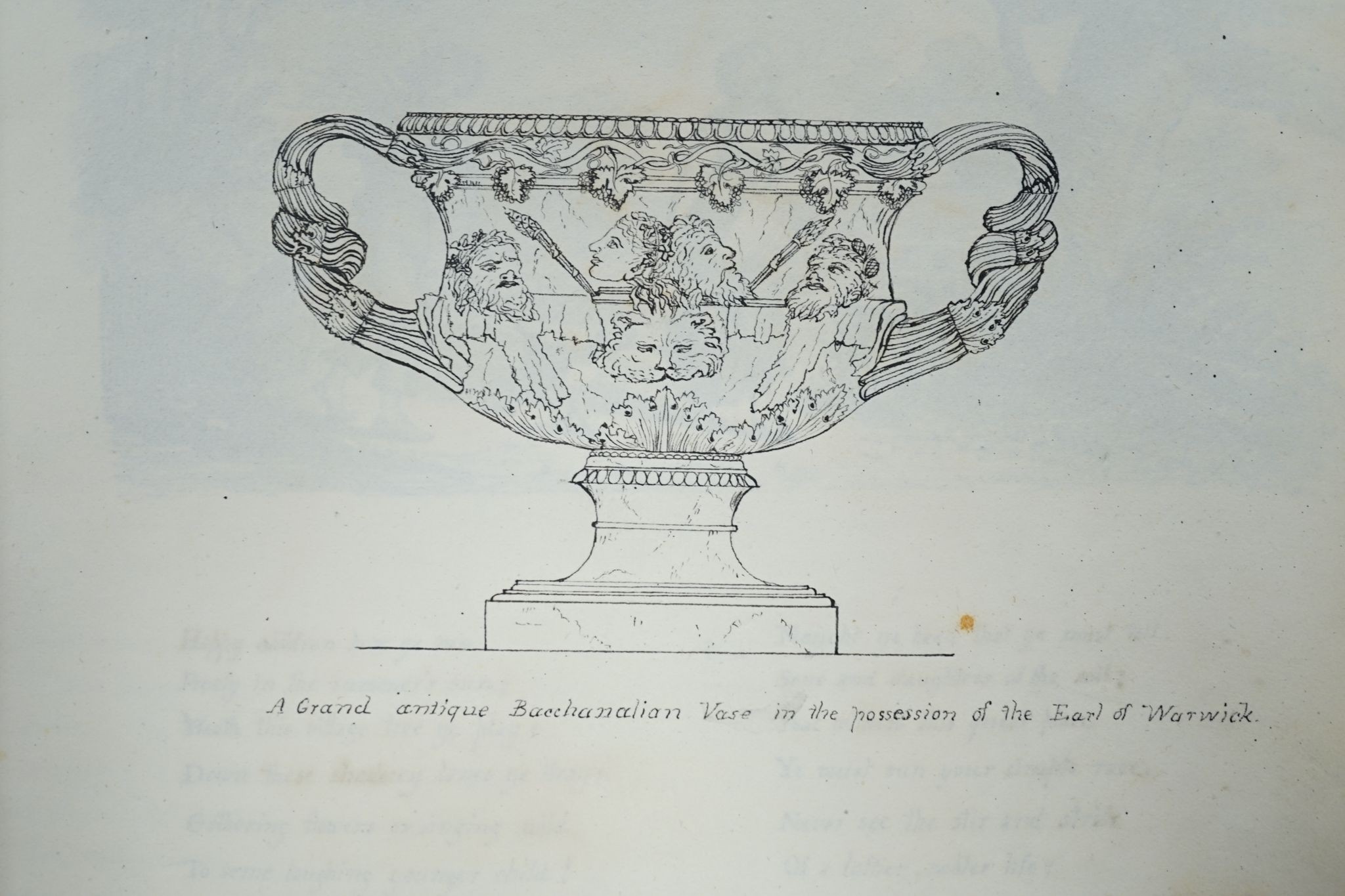 An early 19th century album of 152 watercolours, and pencil and ink drawings, including natural history still life subjects, land and seascapes and vignettes, many with accompanying verse and prose, by approximately 30 d
